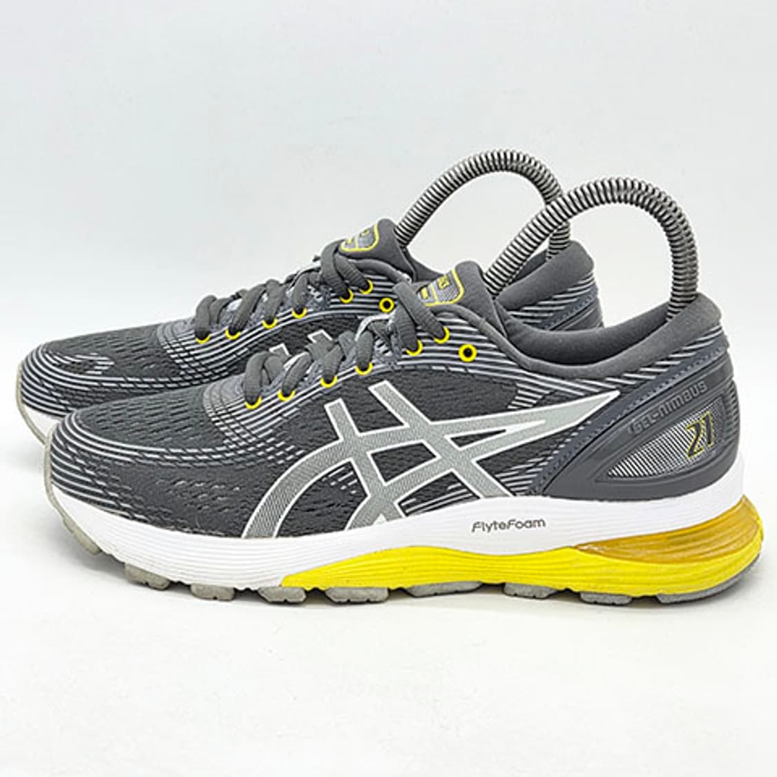 아식스 우먼스 젤 님버스 21 다크 그레이 (240) 상품이미지1