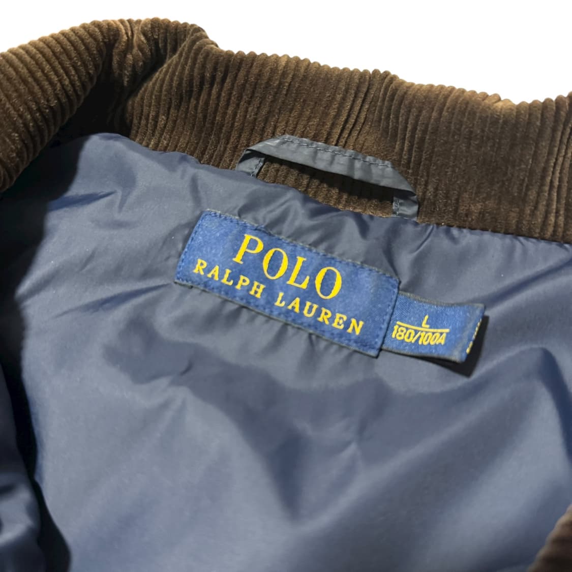 신형 폴로 랄프로렌 네이비 퀼팅 자켓 상품이미지4