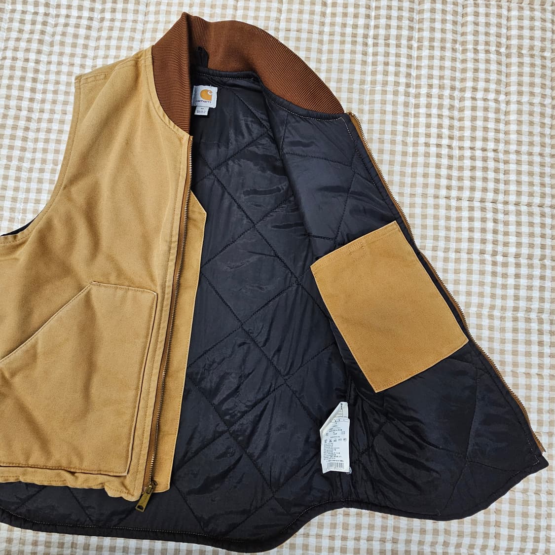 칼하트 퀼팅 베스트 조끼 남자100 상품이미지7