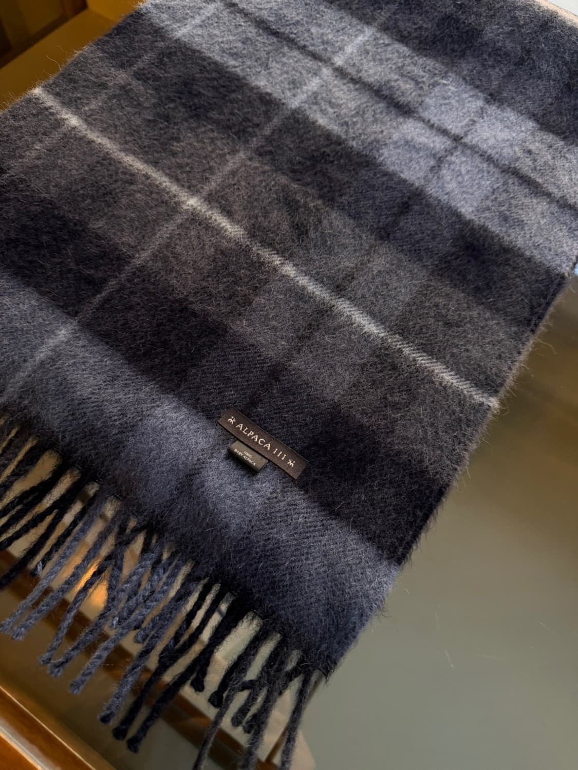 alpaca111 베이비 알파카 머플러 상품이미지9