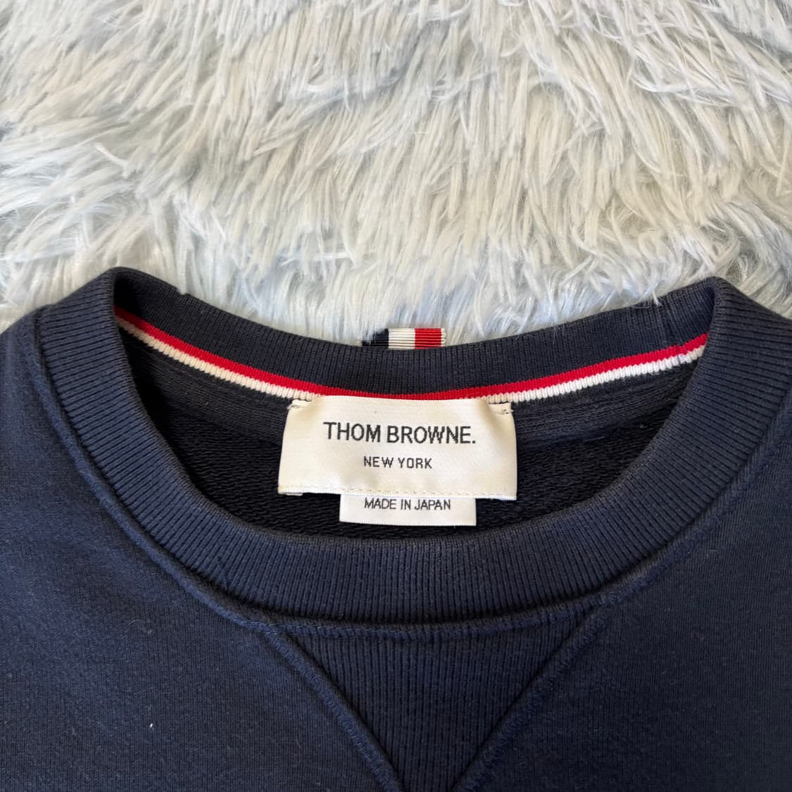 [2 Size] 톰브라운 4선 맨투맨 상품이미지3