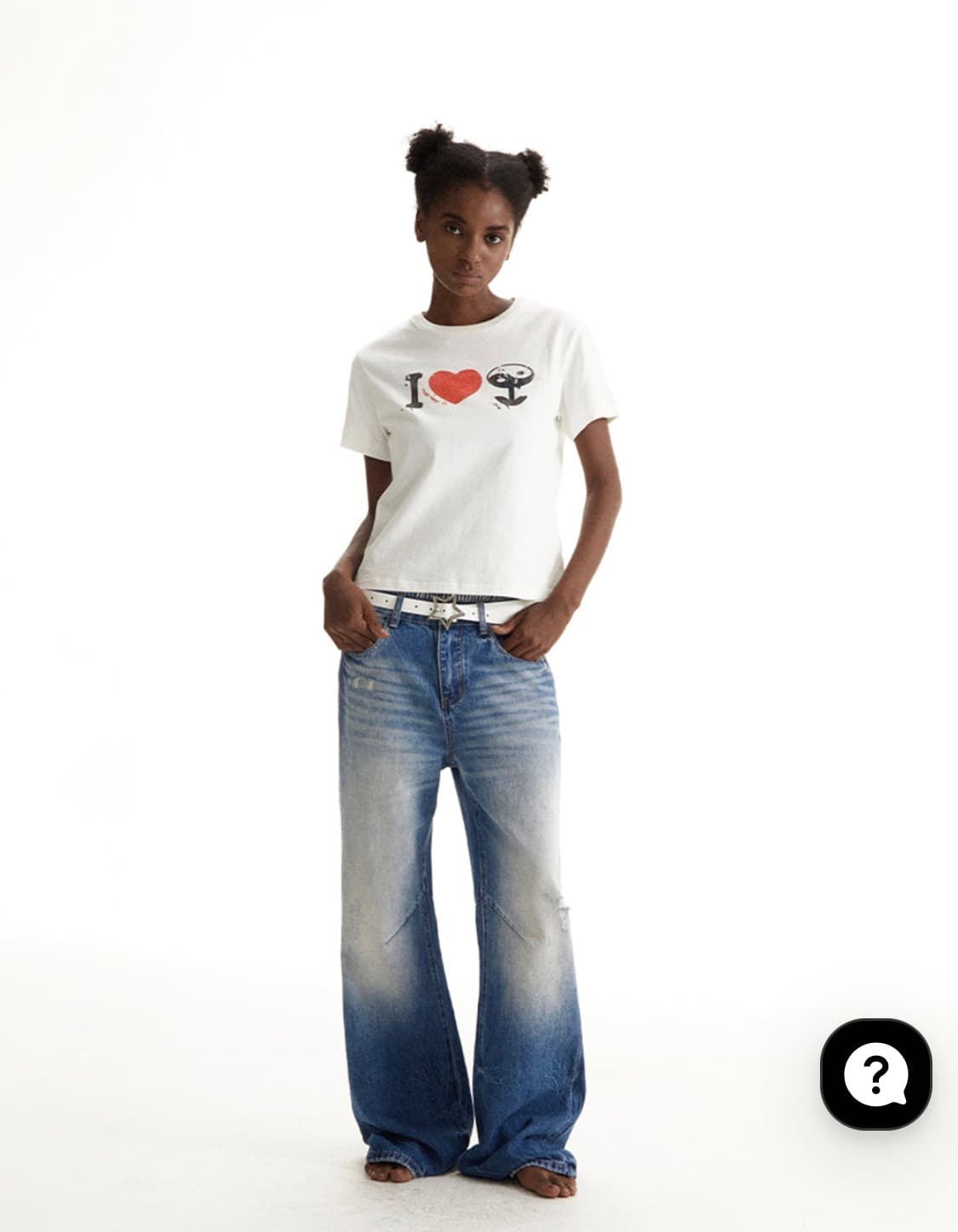 비엑세스b i love tshirt_ I love 티셔츠 B.access 상품이미지2