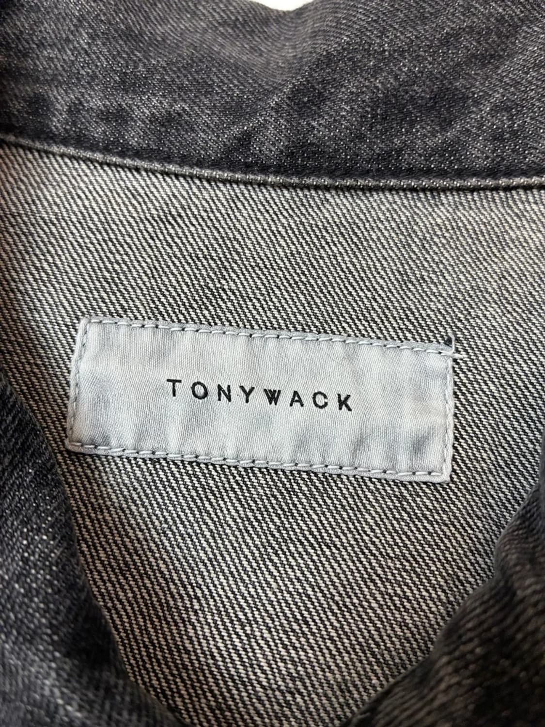 토니웩 TONYWACK 워시드 크롭 데님 자켓 PN5054 상품이미지7
