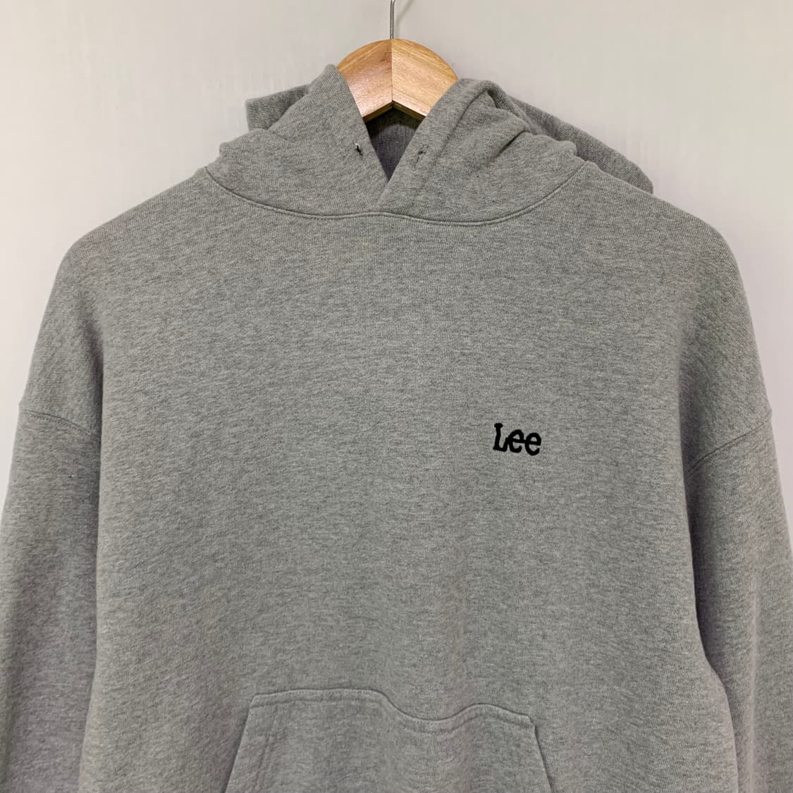 Lee 베이직 기본 후드티 그레이 남성 S 남녀공용 상품이미지3