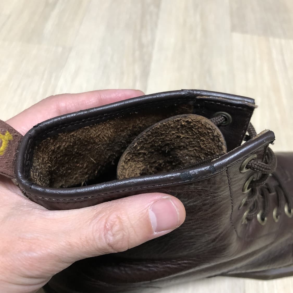 (280) 닥터마틴 Dr.martens 1460 8홀 부츠 브라운 레더 상품이미지9