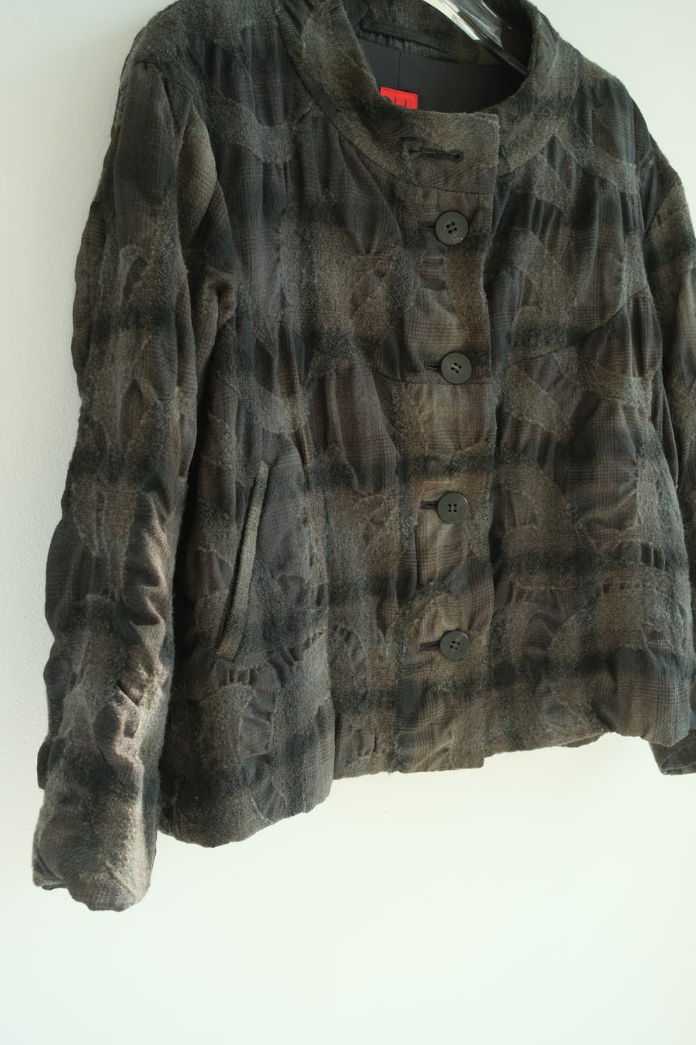 Shrunken check jacket 상품이미지7