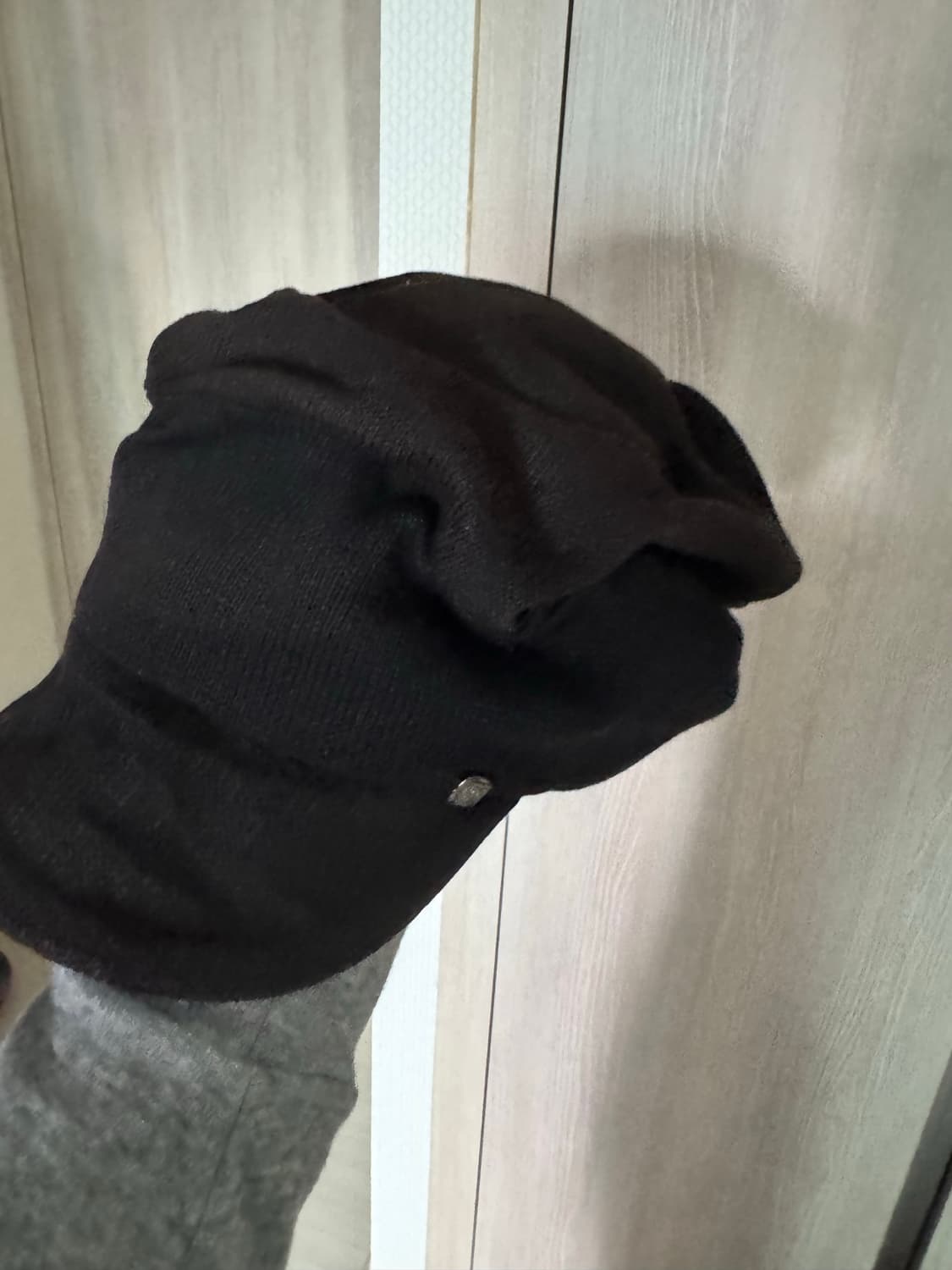 Ca4la 와이어 드레이프 캡 상품이미지1