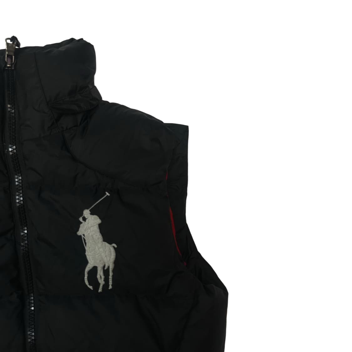 폴로 랄프로렌 빅포니 스위스 블랙패딩조끼베스트 S 상품이미지2