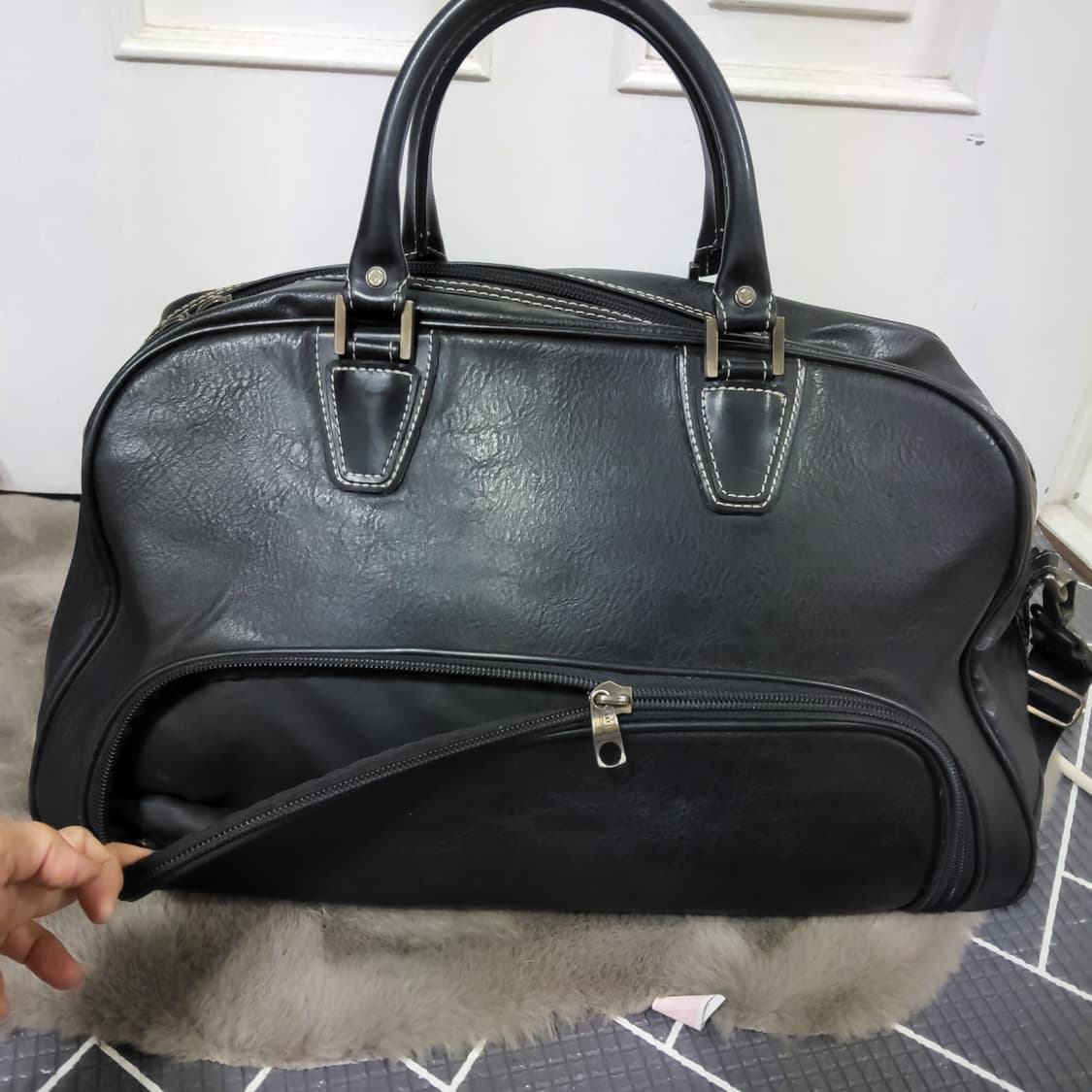 닥스 명품 골프 가죽 보스턴백 골프 가방 엄청큼 상품이미지3