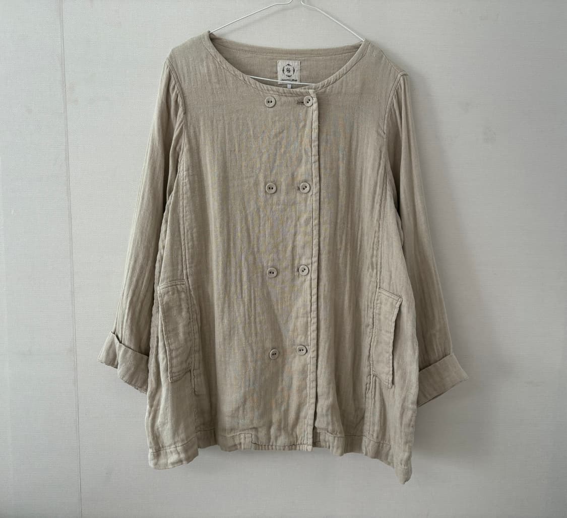 사만사모스 린넨 자켓+후드아우터 상품이미지1