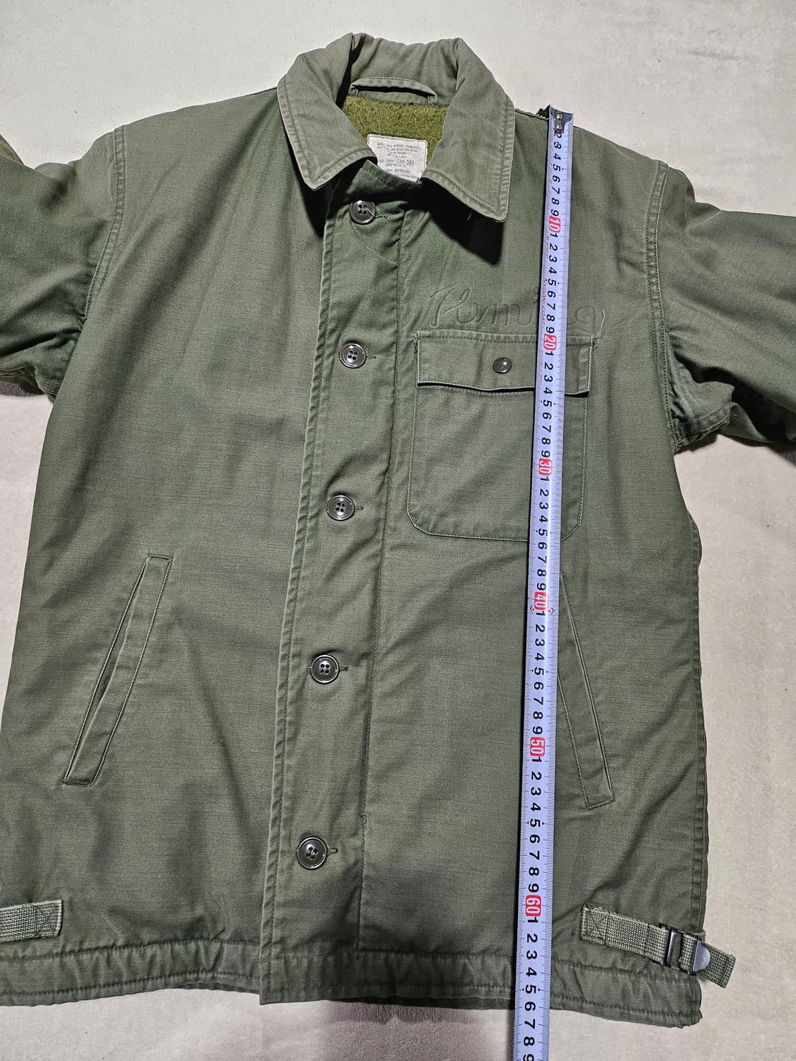 80s 미군오리지날 A2덱자켓 상품이미지10