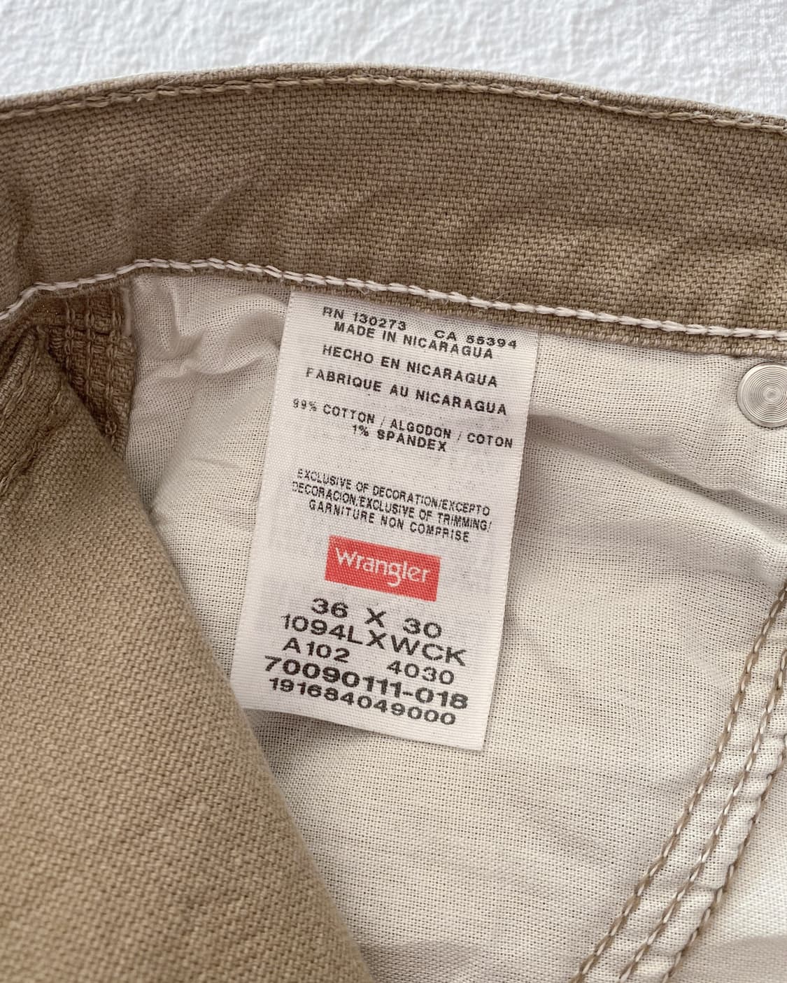 랭글러 페인팅 카펜터 워크팬츠 상품이미지10