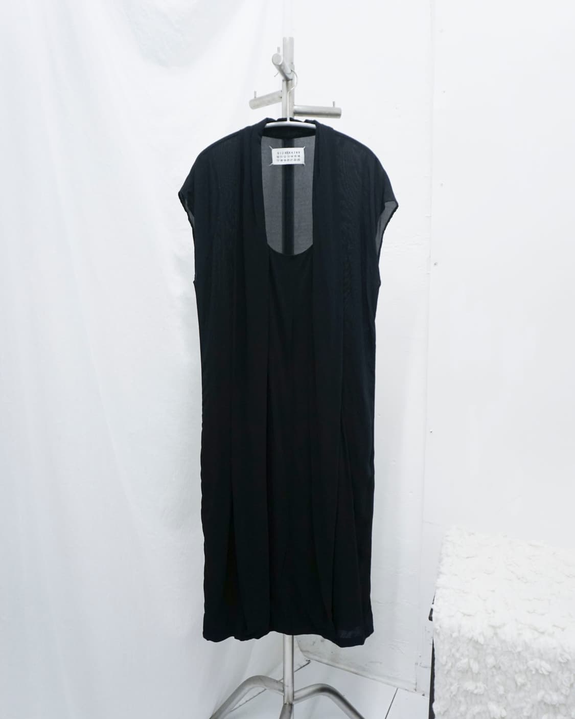 ‎MAISON MARGIELA Line 4 sheer dress 상품이미지1
