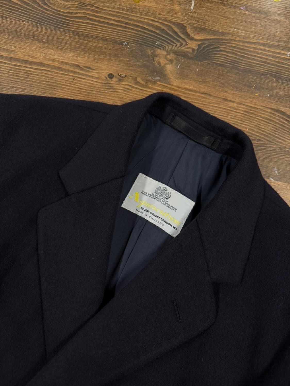 아쿠아스큐텀 체스터필드코트 남성105 상품이미지6