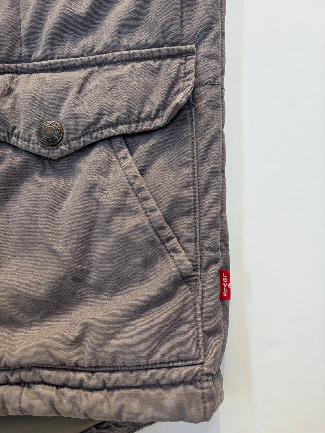 리바이스 퀄팅 베스트 상품이미지4