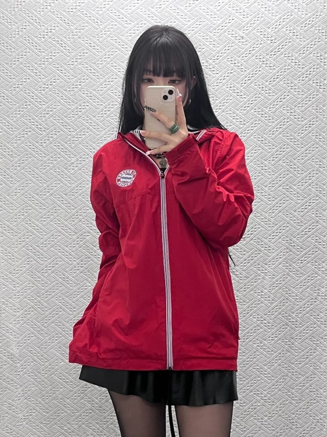 아디다스 바이에른 뮌헨 축구 풋볼 바람막이 자켓 100 C10174 상품이미지1