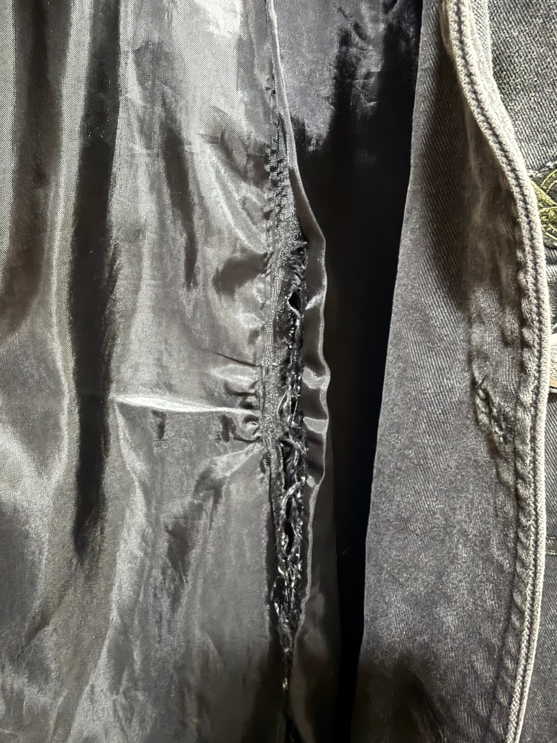 밀리터리 스타일 데님 자켓 Made in Korea 상품이미지7