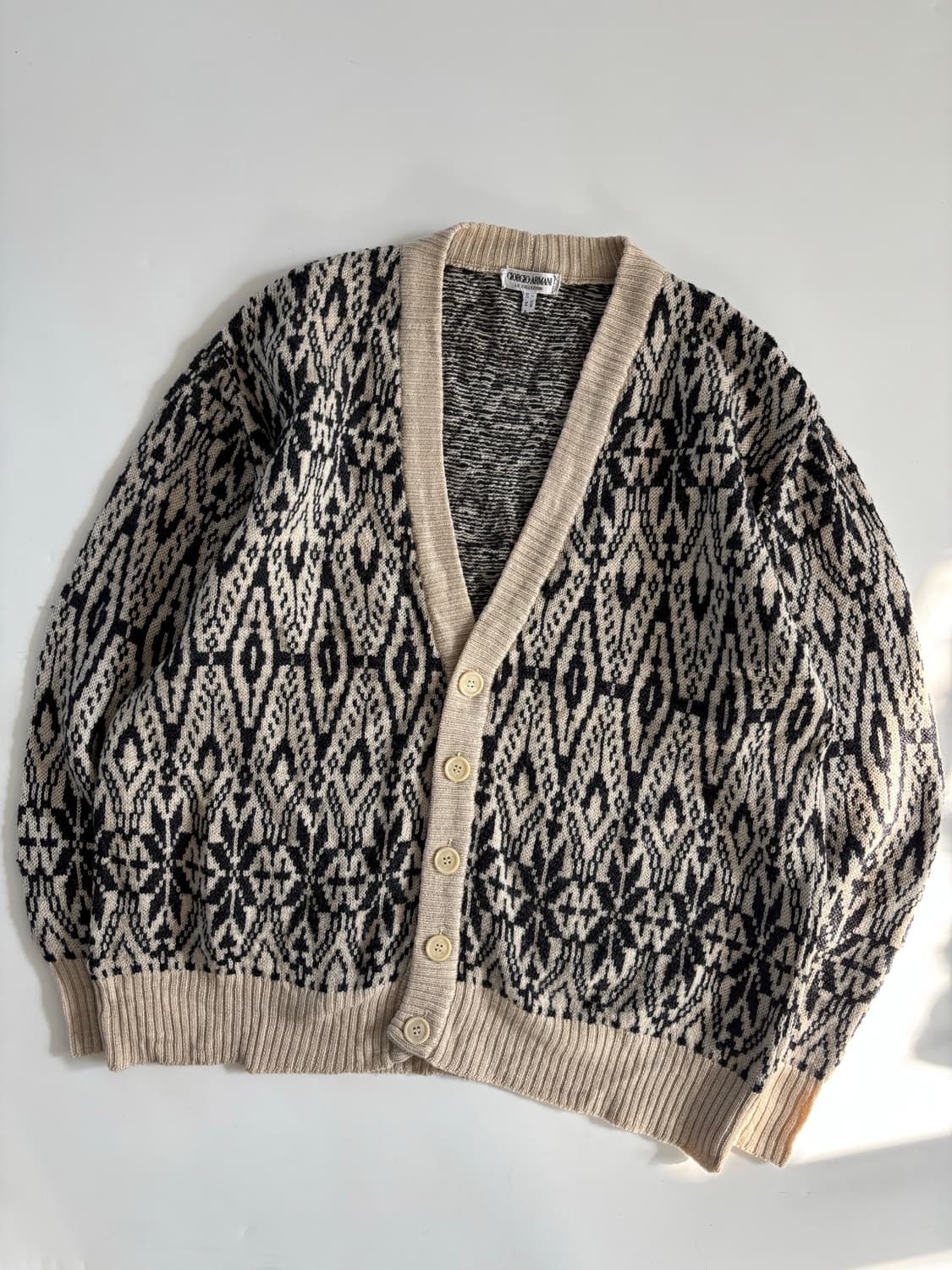 Giorgio Armani 패턴 가디건  상품이미지5