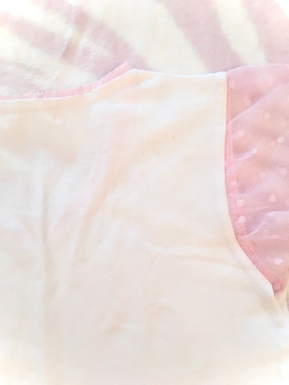 흰핑 히메갸루 글리터 레터링 하트 레이스 반팔티셔츠 대장템 상품이미지6