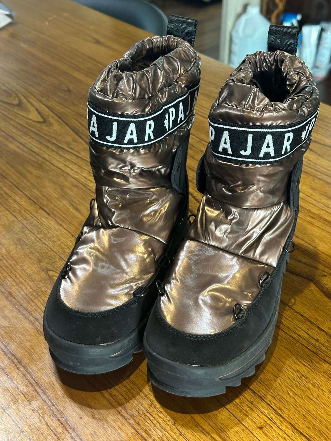 파잘 갤럭시 패딩 부츠 브론즈 240mm 상품이미지5