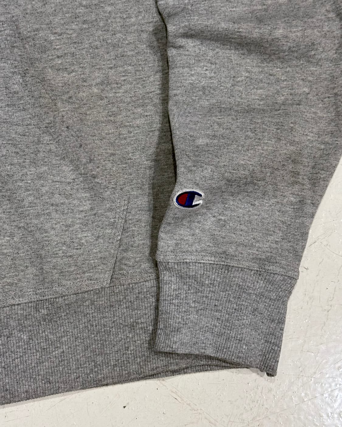 챔피온 그레이 후드집업 상품이미지3