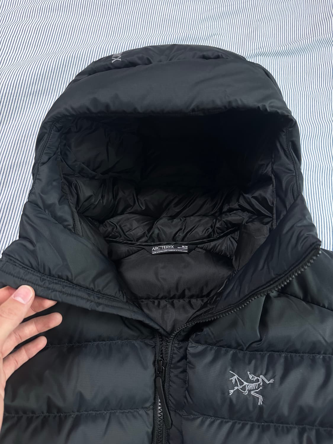 (SS급) 아크테릭스 토륨 후디 블랙 M 상품이미지4