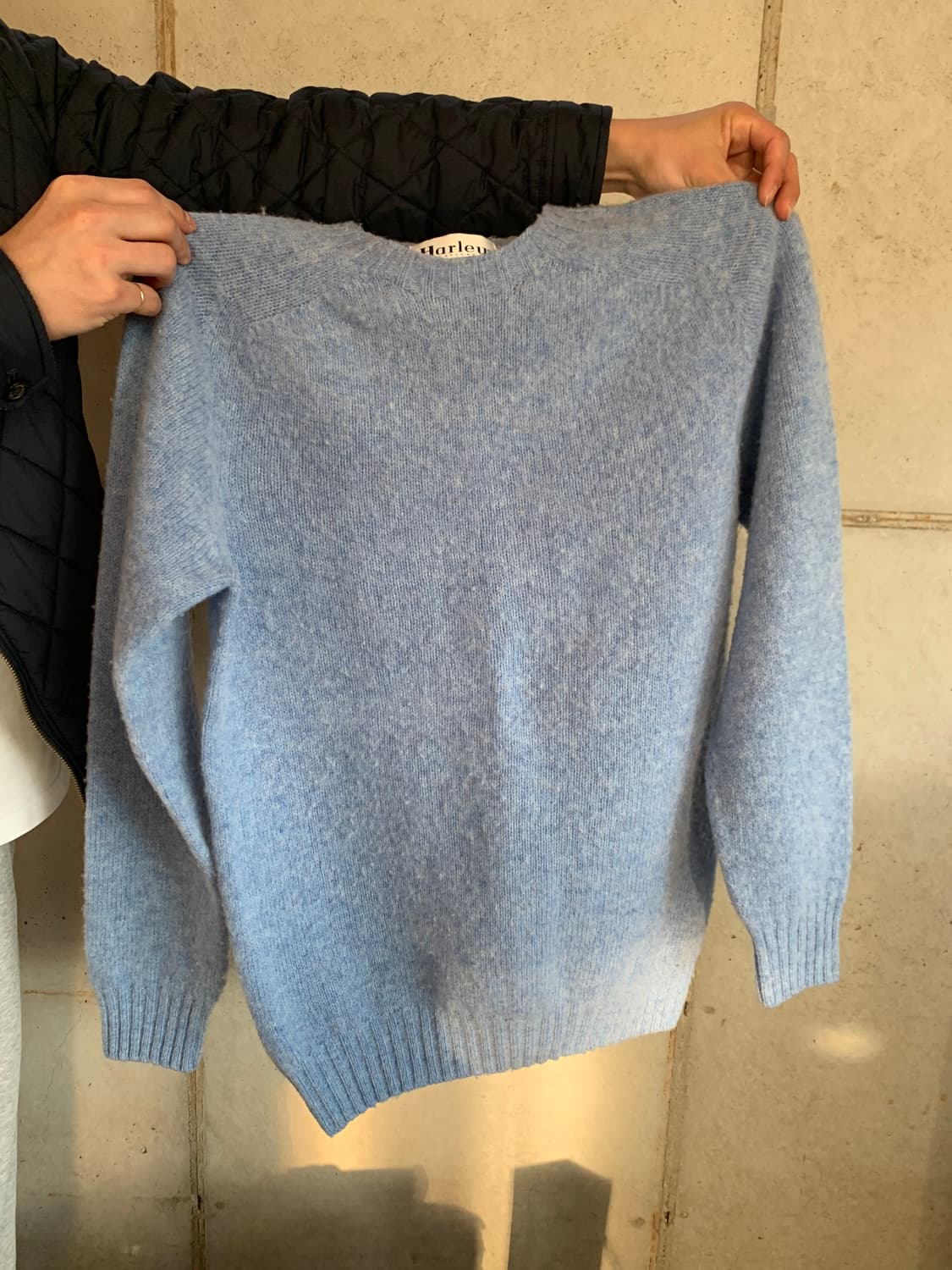 할리오브스코틀랜드 쉐기독니트 글래셔(파스텔스카이) M 상품이미지2