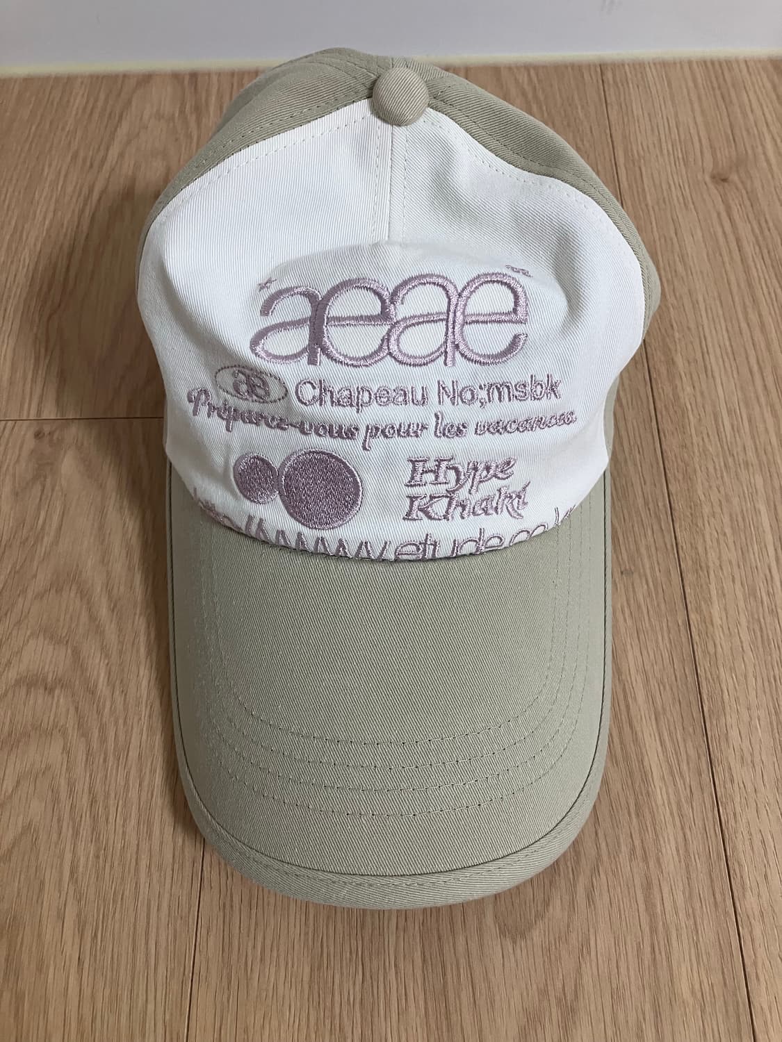 에이이에이이X에뛰드 하입카키 컬렉션 볼캡 상품이미지1