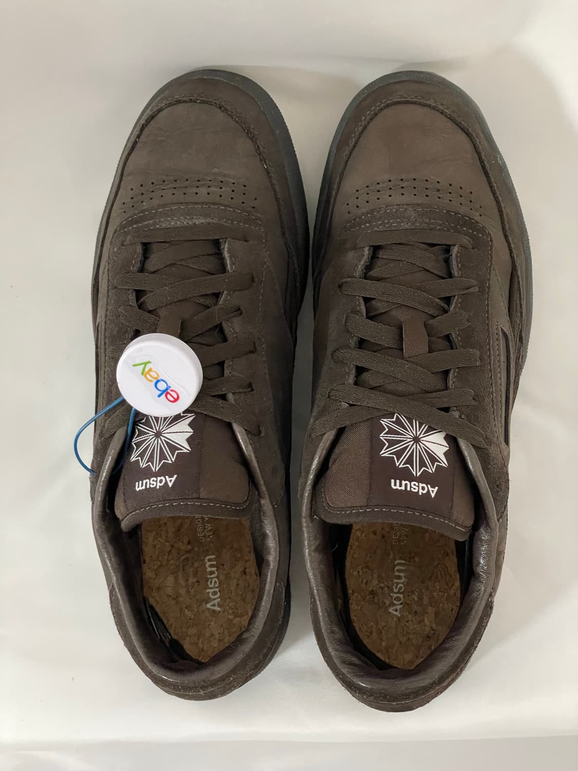 (285) 리복 X Adsum 클럽c 브라운 스웨이드 신발 상품이미지7