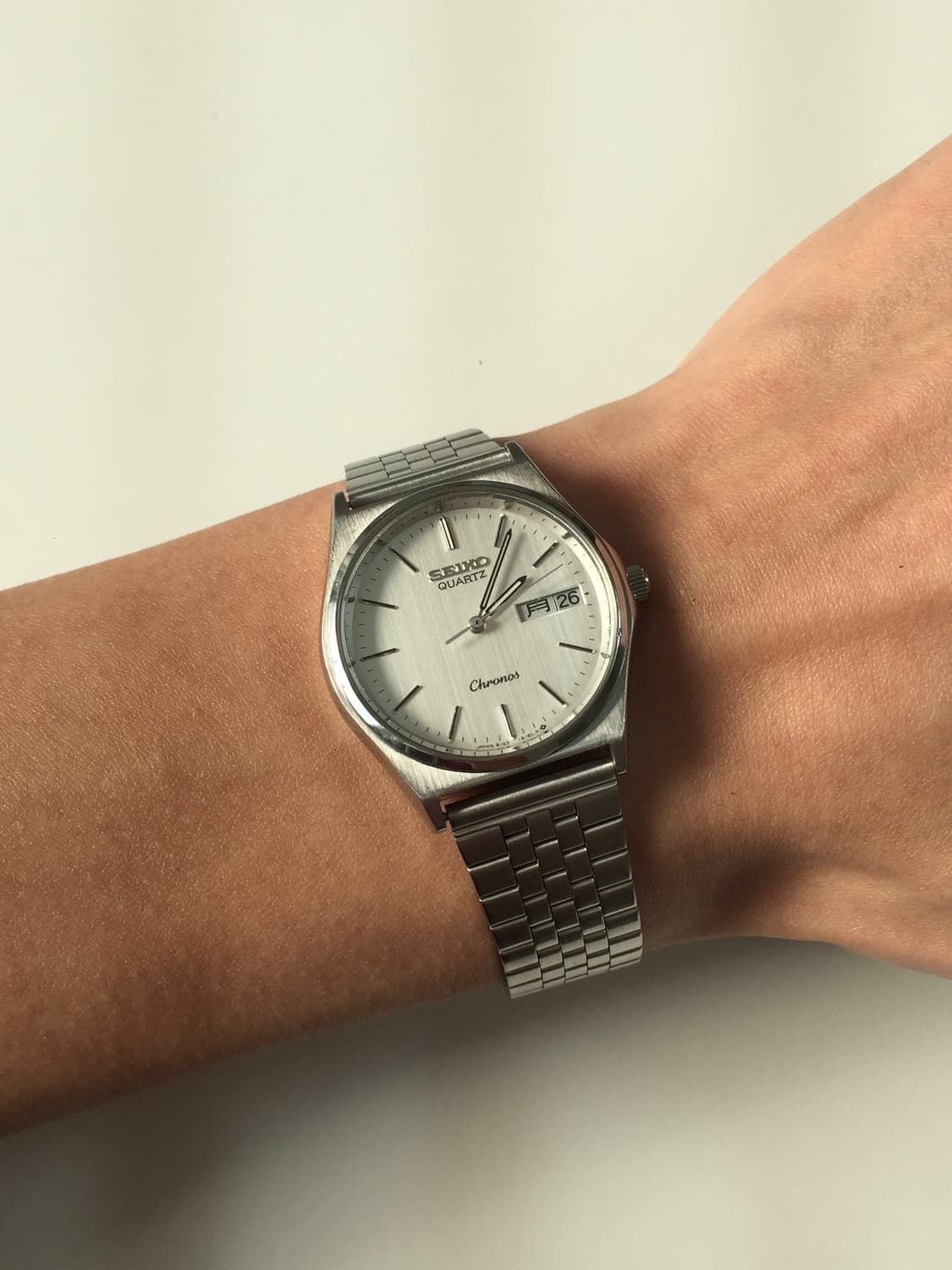 80s seiko chronos quartz day-date 상품이미지1