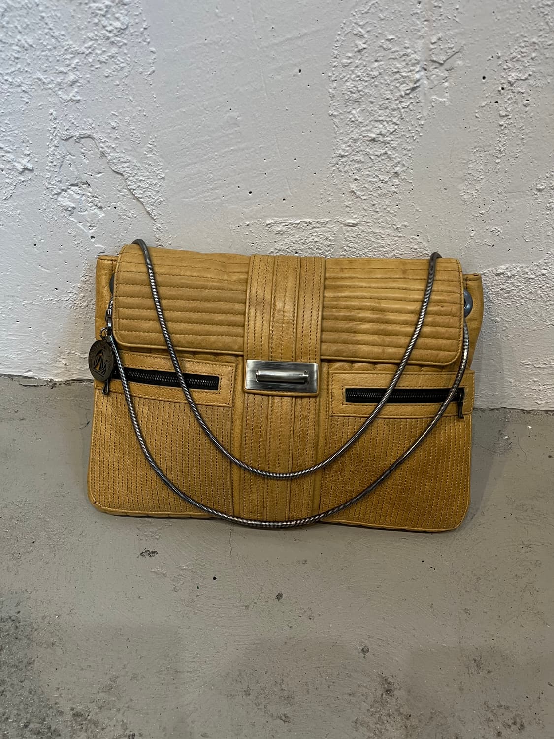 LANVIN 랑방 리얼레더 숄더백 크로스백 Made in ITALY 상품이미지1