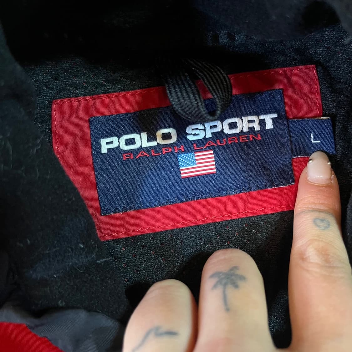 폴로 스포츠 랄프로렌 하이넥 우븐 자켓 상품이미지3