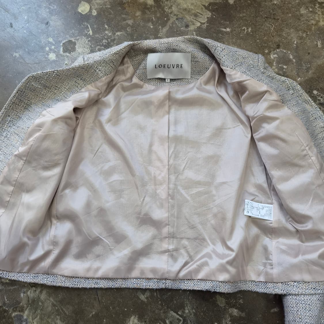 1) 루에브르 트위드자켓 마이 상품이미지4