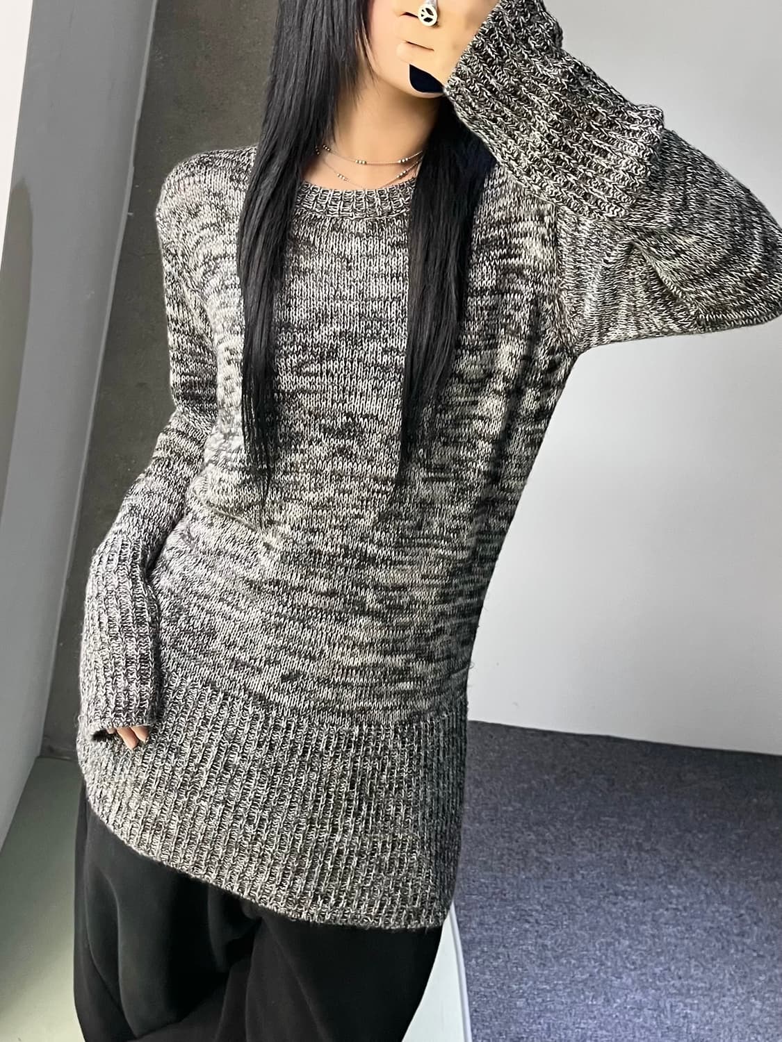MM6 by 메종 마르지엘라 16f/w 니트 L/S 드레스 상품이미지1