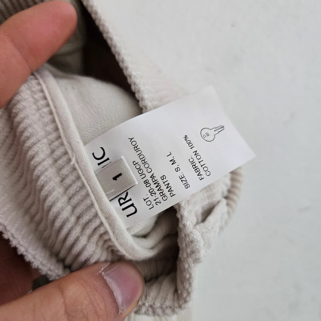 Urbanic30 코듀로이 팬츠 상품이미지3