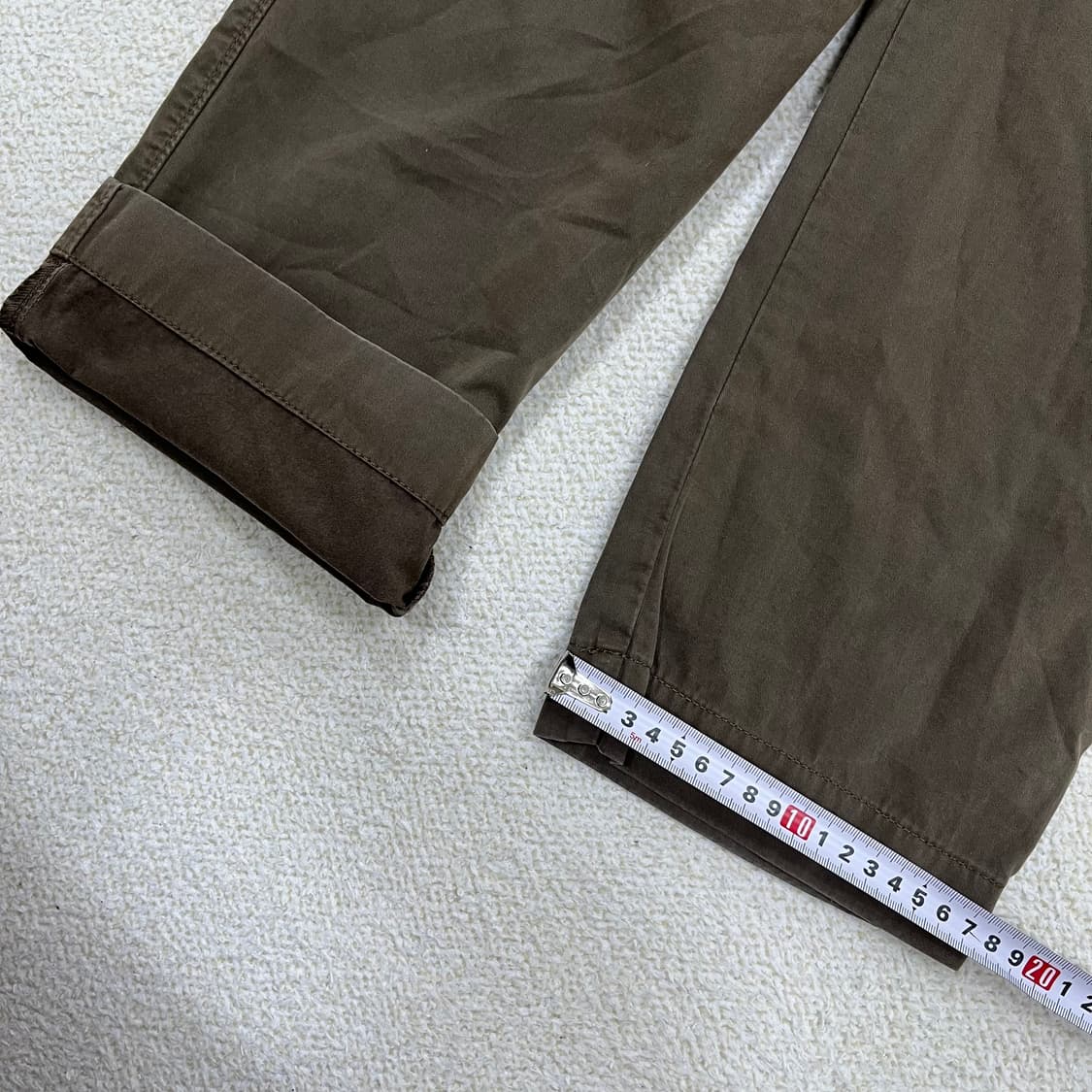 실측확인 보스 여성 치노팬츠 0312M2 상품이미지7