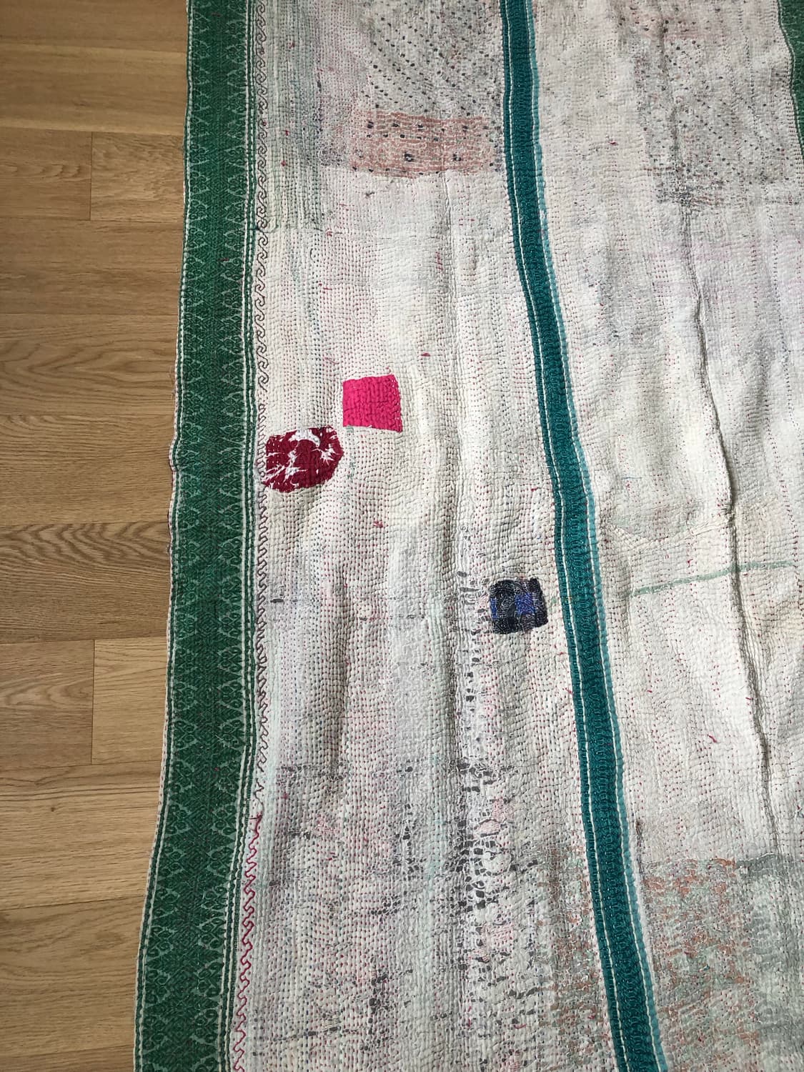 [직수입] 빈티지 인도 패브릭 커버렛 러그 이불 블랭킷 상품이미지3