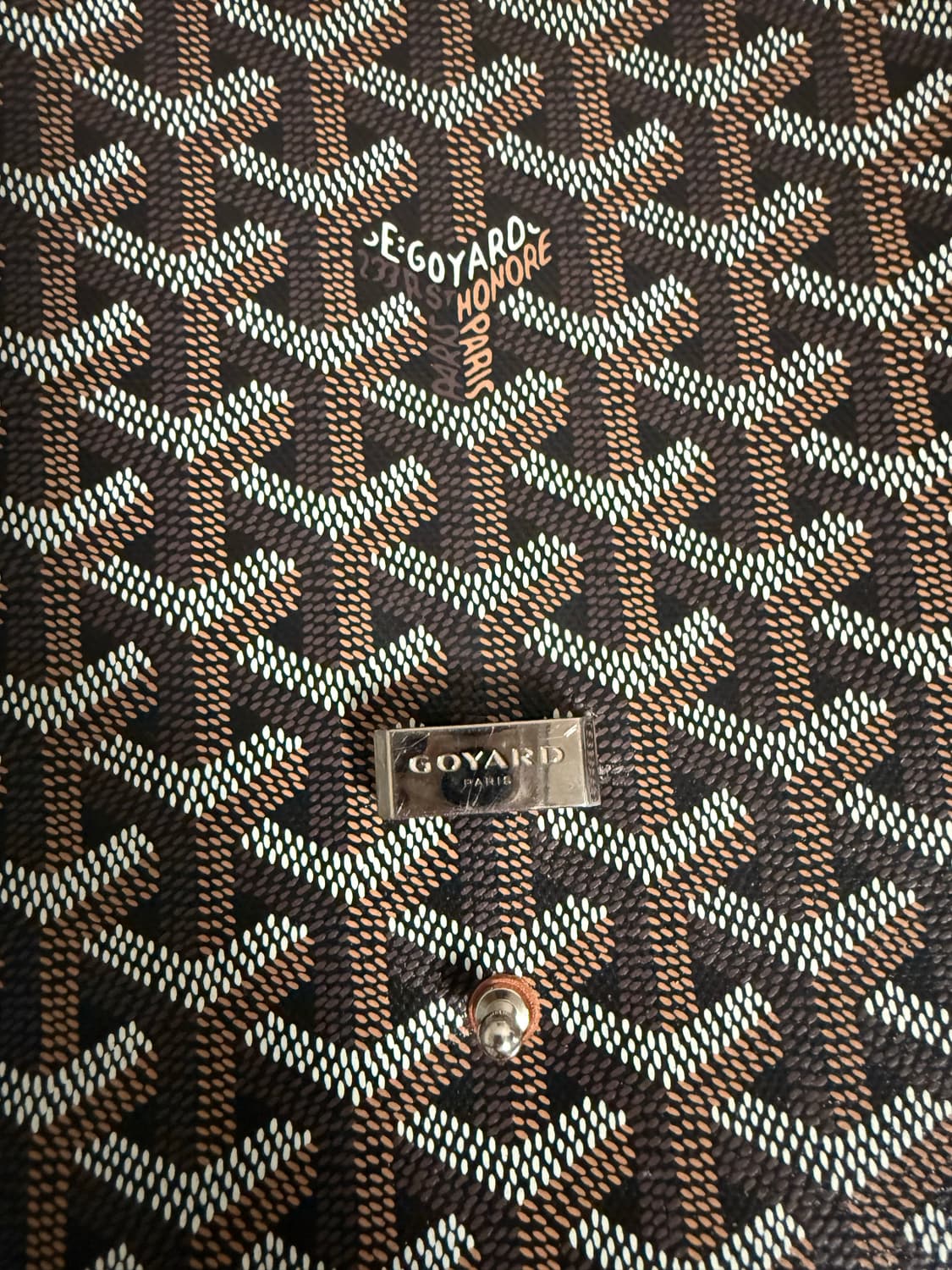 고야드 쿠르지에 메신저백 민트급  블랙탄 풀구성 판매  상품이미지3