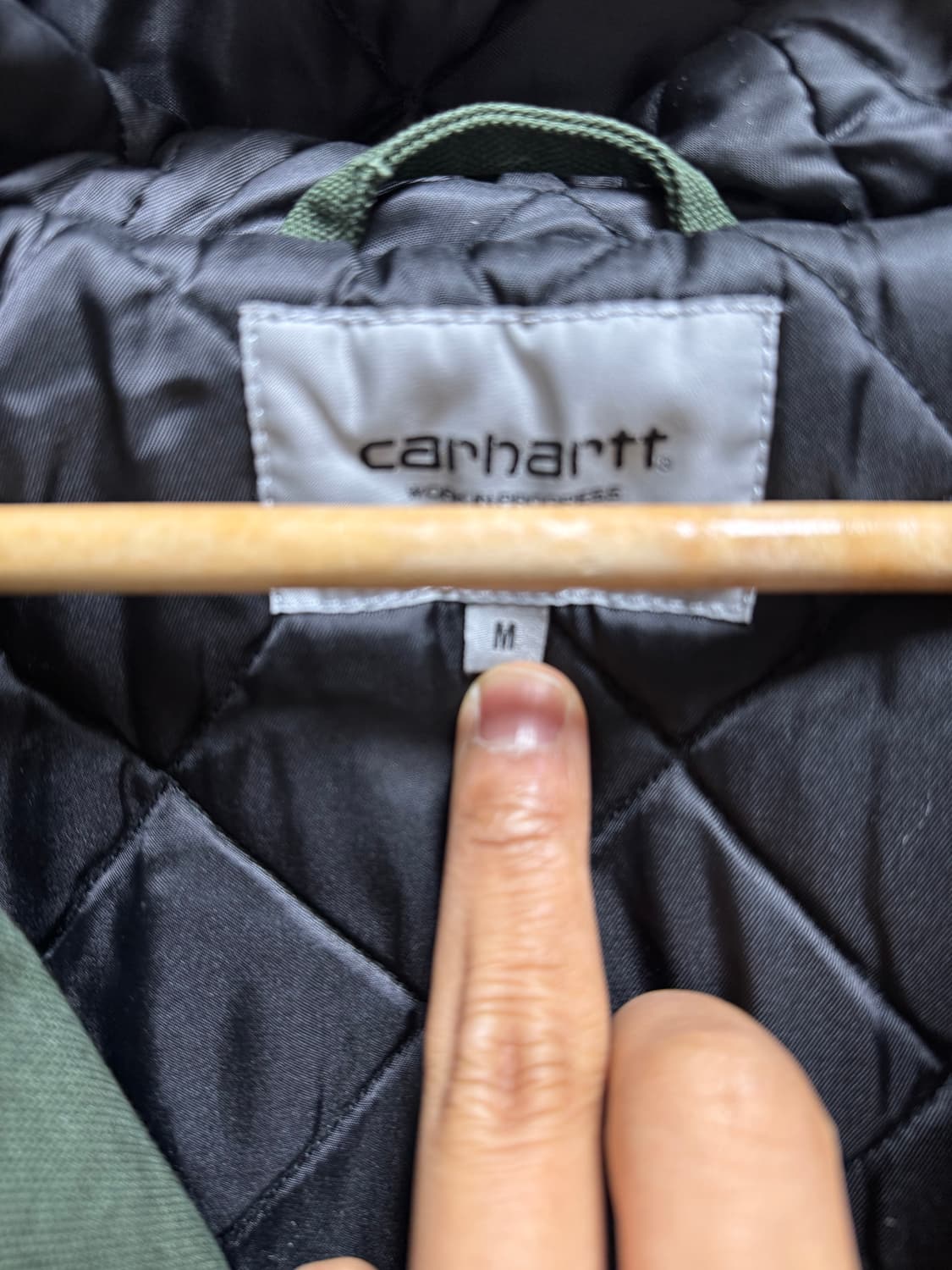 칼하트 OG 액티브 자켓 올리브 색상 M  상품이미지2