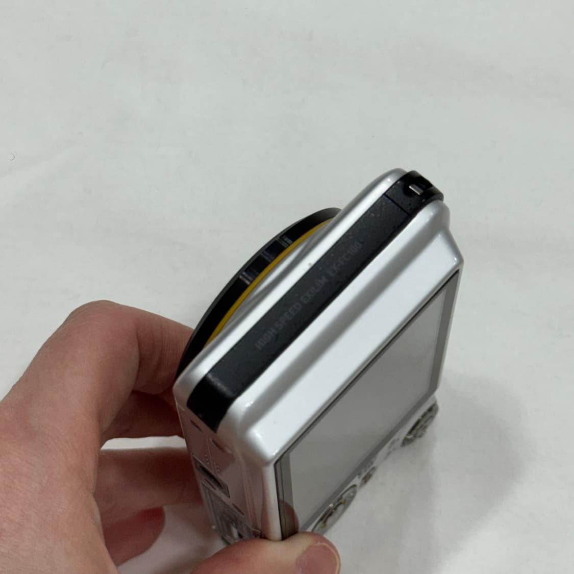 작례⭕️ 카시오 엑슬림 Casio Exilim EX-FC100 실버 디카 상품이미지6