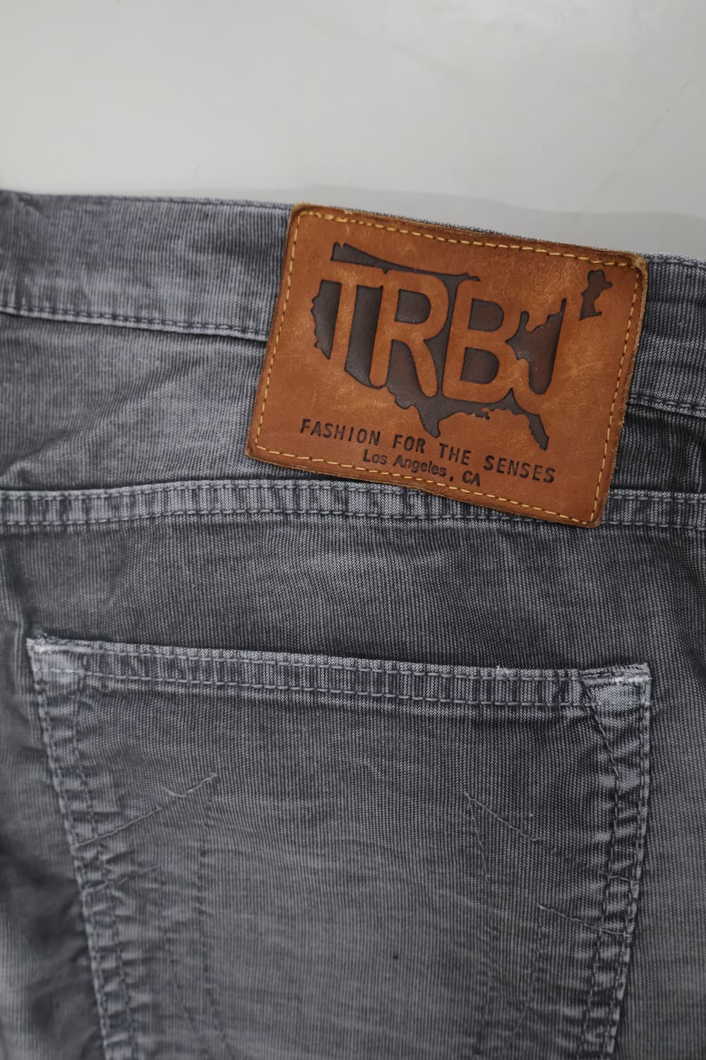TRBJ True Religion Diffusion Gray Denim 상품이미지5