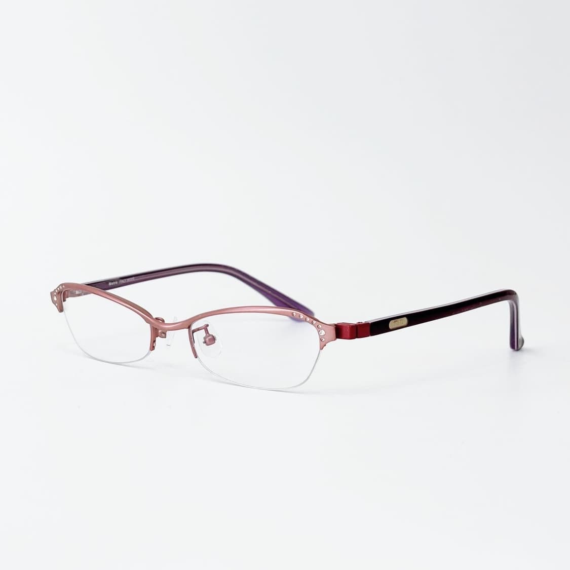 Metro 코랄 큐빅 반무테 메탈 데드스탁 빈티지안랄 상품이미지3