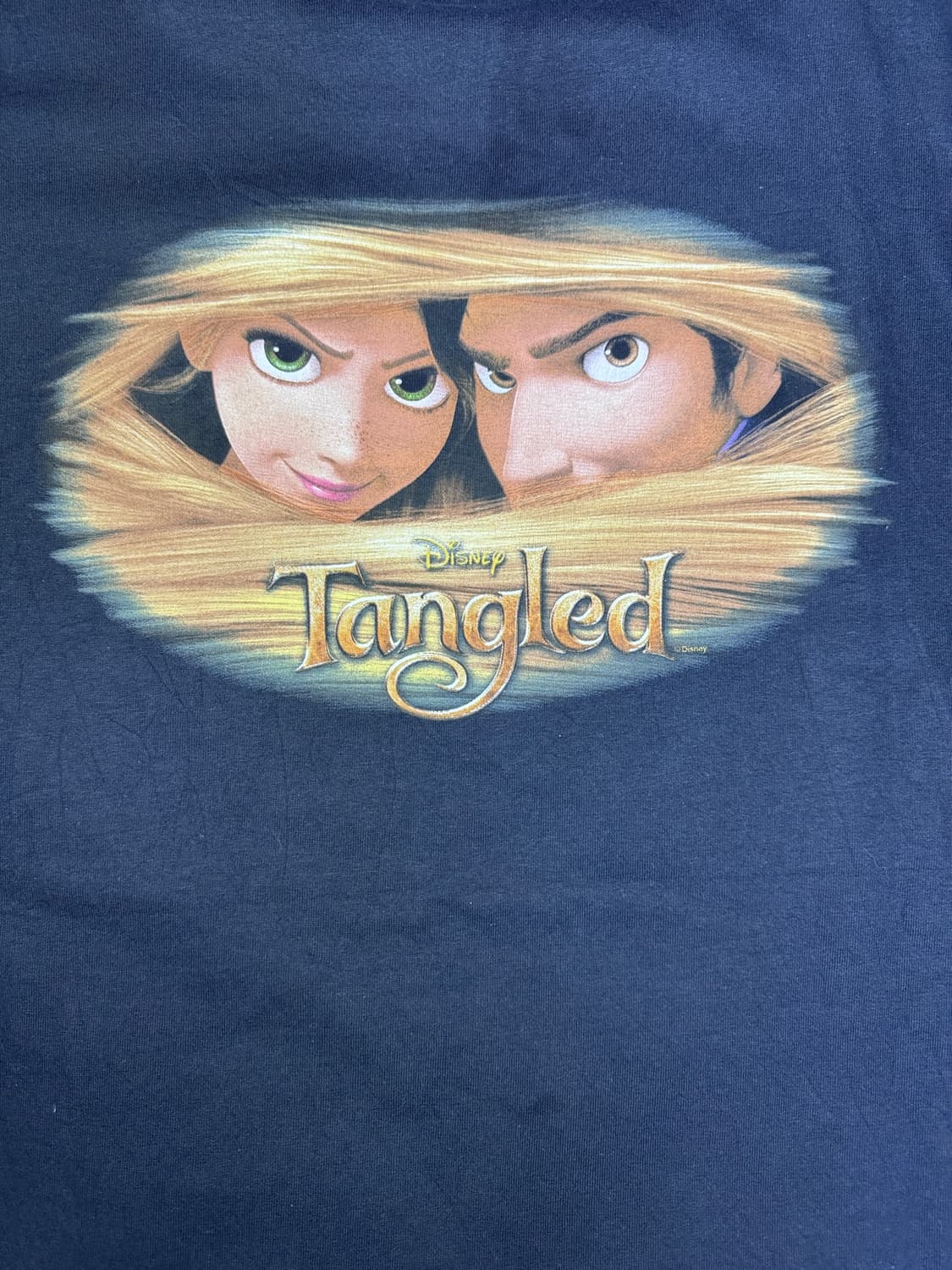 빈티지 디즈니 라푼젤 DISNEY Tangled 프로모션 티셔츠 XL 상품이미지5
