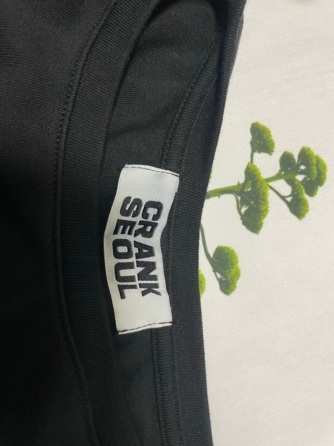 크랭크 더블 리본 타이드 탑_블랙 상품이미지8