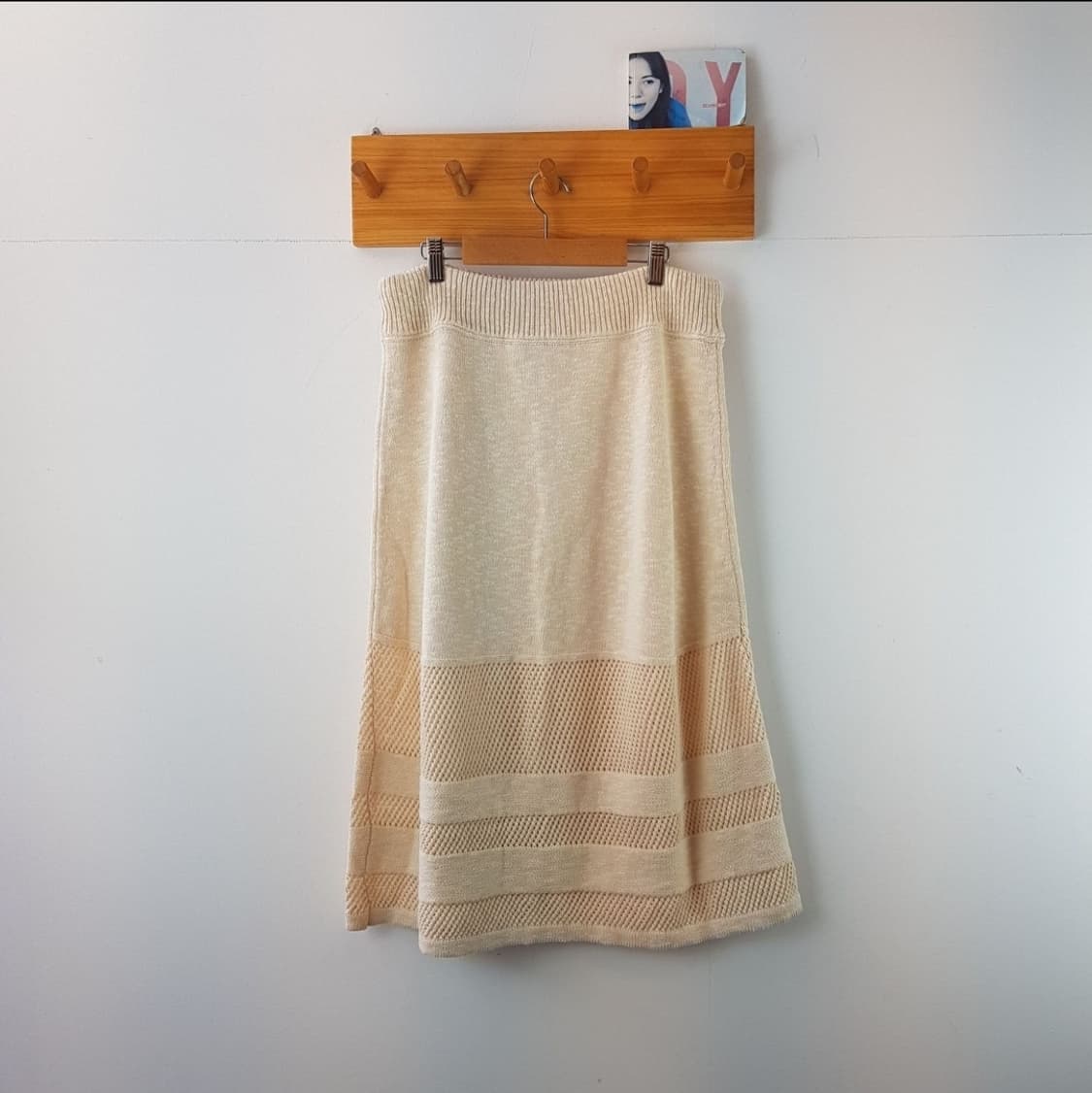 빔즈보이 메시 햄 니트 스커트 상품이미지4