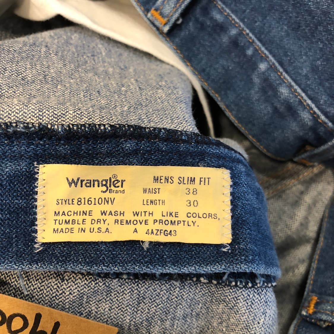 90s Wrangler pants 81610nv 상품이미지5