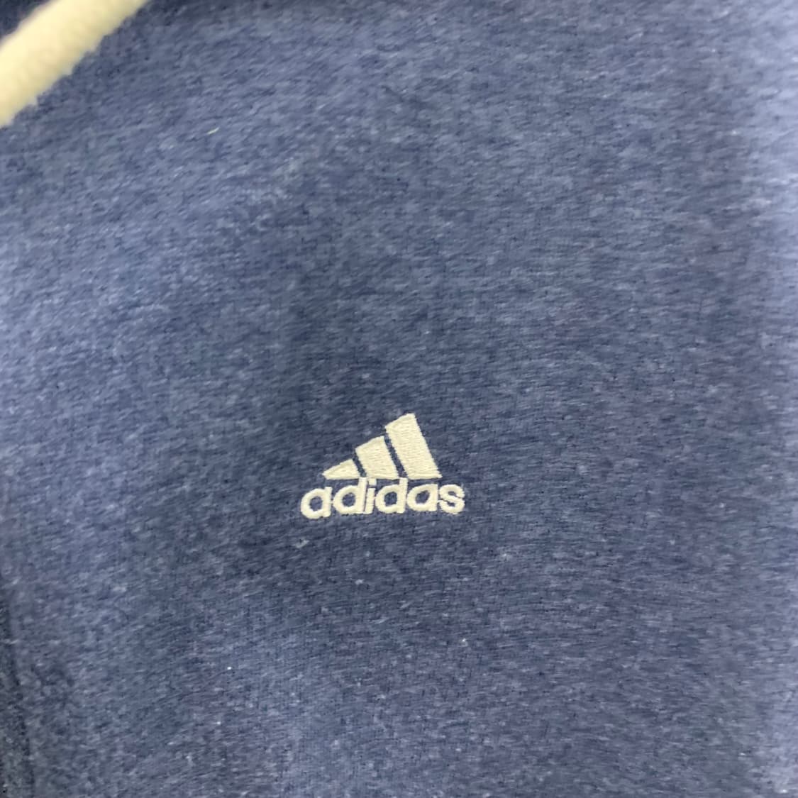 아디다스 자수로고 네이비 후드집업 상품이미지4