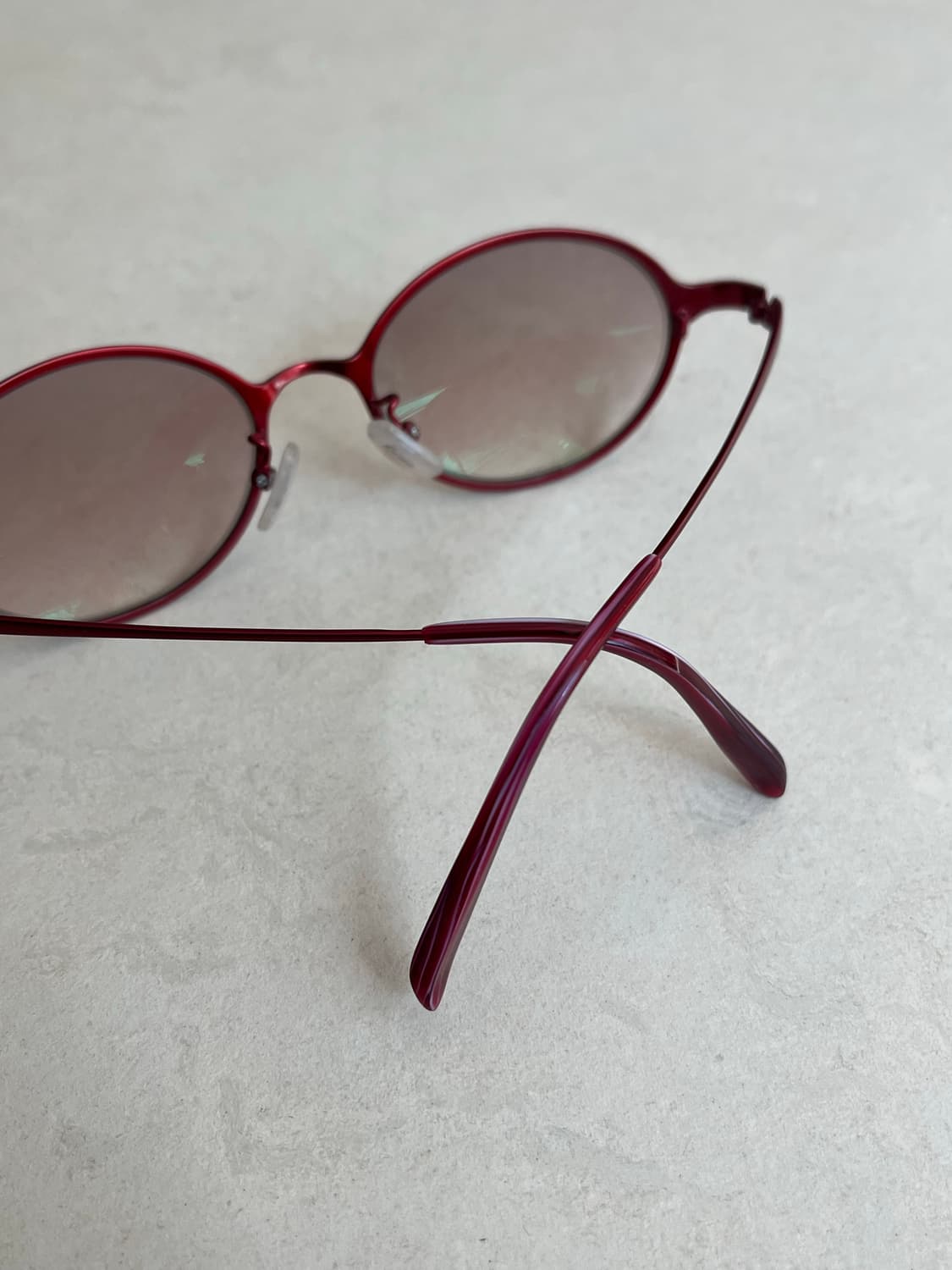 빈티지 레드 선글라스 상품이미지5