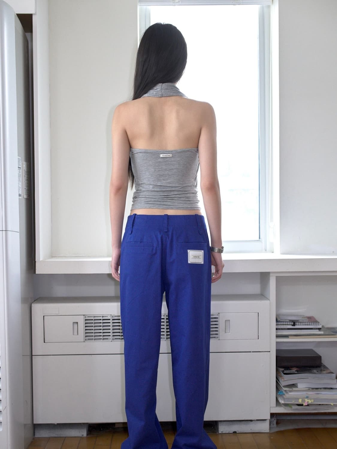 오버듀플레어 홀터넥 나시탑 상품이미지3