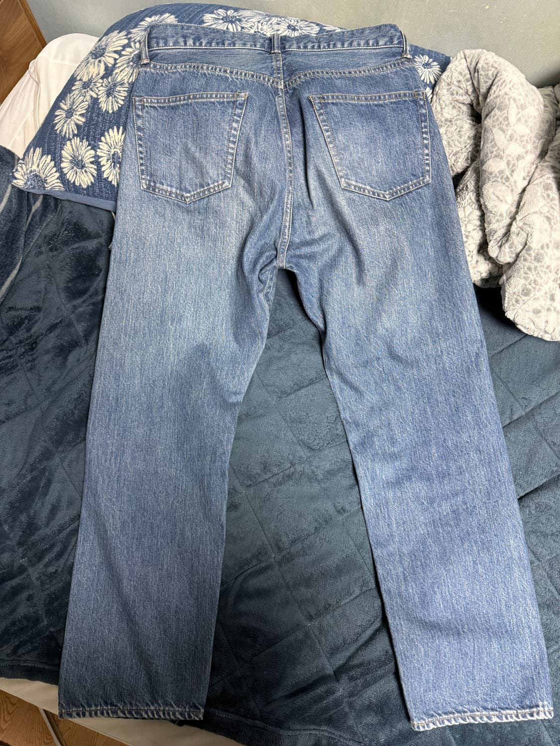 아프레쎄 와이드 워시드 E 데님 상품이미지4